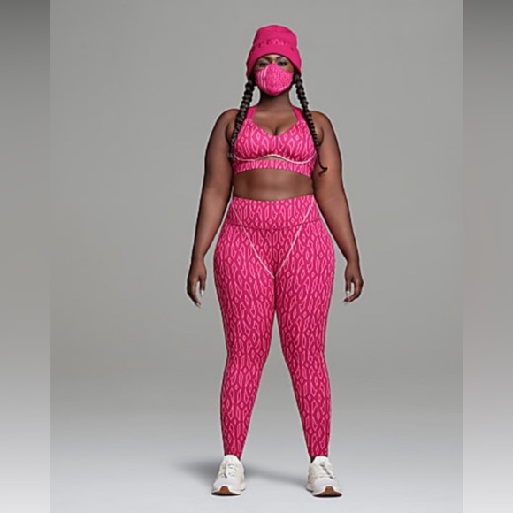 adidas x IVY PARK Monogram BOLD Pink tights - Picture 5 of 13